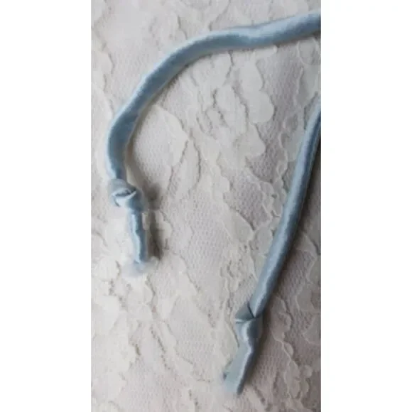 Vintage Sleepwear Artemis Long Lace Robe Medium Short Sleeve Trad Wife Romantic - Picture 5 of 7